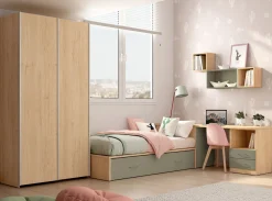 Outlet MODELO KIRA NEW-C Conjuntos De Dormitorios Juveniles