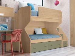 New MODELO KIRA NEW-L Literas Y Camas Abatibles