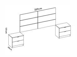Best MODELO LETO Conjuntos De Dormitorio